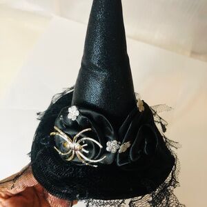 Halloween Spider Witch Bandeau Fascinator